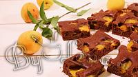 Шоколадный пирог с абрикосами - Видео Рецепт - Шаг 8