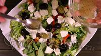 Греческий салат - Рецепт с ВИДЕО - Шаг 12