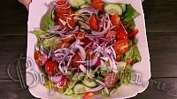 Греческий салат - Рецепт с ВИДЕО - Шаг 8