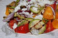 Салат из кабачков с помидорами и брынзой - Шаг 6